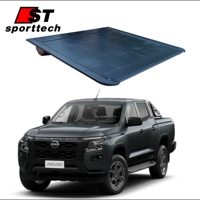 Couvre-benne rétractable en aluminium pour camion, accessoires de capot de benne manuel pour Nissan Navara D40 NP300 D22