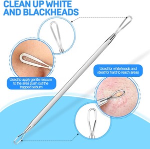 ชุดเข็มสแตนเลส 2 แพ็ค ชุดเครื่องมือเสริมความงามบนใบหน้าแบบแม่นยำ - Product Image 3