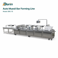 Ligne de production automatique industrielle de barres céréalières 300 kg/h, machine à fabriquer des barres de muesli, SUS304, garantie de 2 ans