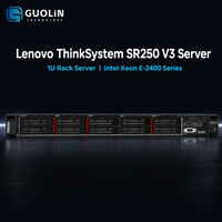 ThinkSystem SR250 V3 1U 랙 서버, 공간 제약이 있는 소매점 및 엣지 배포 서버용 짧은 깊이(498mm) 컴팩트 섀시