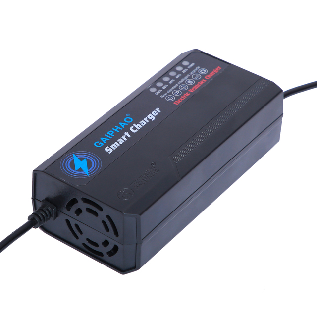 New Standard Intelligent Six Lamp Lead Acid Battery Charger 300W 60V 5A with SCP OTP Protection for Ebike/Motorcycles