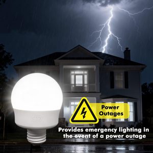 Bombillas LED Recargables con Control Remoto E26, Bombilla de Batería para Lámparas, Bombilla Magnética Inalámbrica con 3CCT y 12 Colores RGB - Product Image 2