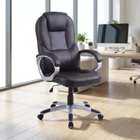 Silla de Oficina Ejecutiva Moderna y Económica, Cómoda, Ergonómica, con Elevación a Gas, Extensible, Ajustable, Reclinable, con Reposapiés para el Lugar de Trabajo