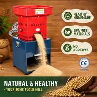 Mini moulin à poudre électrique multifonctionnel pour la transformation des céréales domestiques et de tous types de matières premières sèches