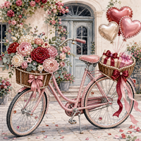 Kit de peinture au diamant à faire soi-même, paysage floral, style classique, décoration murale pour la maison, cadeau