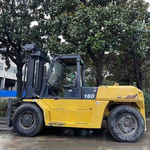 Chariot élévateur diesel japonais d'occasion 15/16 tonnes FD150 FD160 pour la manutention, avec moteur Isuzu, disponible en stock - Offre Spéciale - Product Image 1