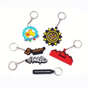 พวงกุญแจยางพีวีซีแบบกำหนดเองสำหรับโรงแรม - Product Image 2