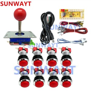 1 Máy nghe nhạc <span class=keywords><strong>Arcade</strong></span> DIY Kit điều khiển USB Encoder để PC trò chơi 8 nút cho <span class=keywords><strong>Arcade</strong></span> Joystick phần - Product Image 3