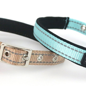 Collier Réfléchissant Solide 1,9*55 CM pour Plongée, Collier Premium pour Chiens et Chats avec Doublure en Nylon et Néoprène, Toutes Saisons - Product Image 4