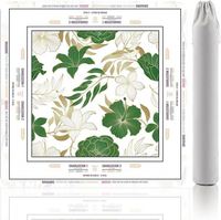 Tapis de jeu de Mahjong XXL carré grand format, coloré, floral, imperméable, antidérapant, insonorisant, imprimé sur mesure, pour le commerce transfrontalier