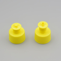 Côtelé PP 28/410 Plastique Lave-Vaisselle Bouchon De Bouteille Flip Top Cap 28mm Vis Eau Lave-Vaisselle Liquide Couvercle De Bouteille Push Pull Cap
