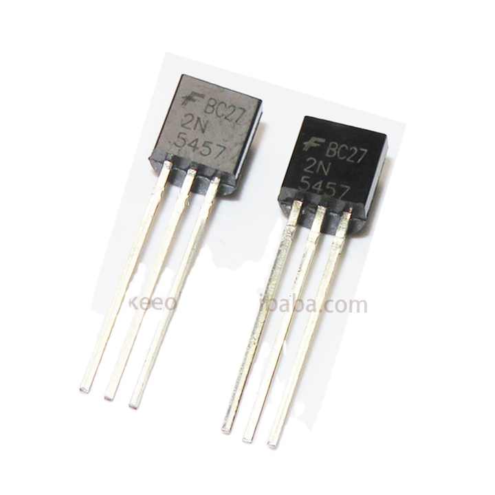 2n5457 100個 2N5457 (2 pcs) N-Channel TO-92 JFET Transistor BC27