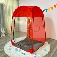 Tente de peinture pop-up portable pliable avec fenêtres transparentes pour aérographe et peinture automobile DIY