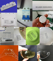 Imprimante UV à haute efficacité pour marqueur refroidi à l'eau de carte d'identité en PVC pour machine de marquage de gravure de bouteilles en verre