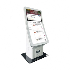 ตู้คีออสก์สั่งอาหารด้วยตนเองแบบตั้งโต๊ะ รุ่น Custom Pos Bracket หน้าจอโค้ง 23.6 นิ้ว รองรับการสัมผัสหลายจุด ชำระเงินด้วยเงินสด/แบบไร้เงินสด - Product Image 1