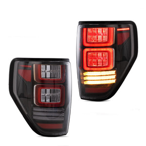 Feux arrière LED pour F150 08-14, feux de position, clignotants séquentiels, lentilles fumées, 12V, garantie 10 ans, 08-14 Rapt - Product Image 1