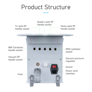 Máquina de Adelgazamiento por Cavitación <span class=keywords><strong>Ultrasónica</strong></span> 2023 Ems Lipolaser RF Lipo 80k, <span class=keywords><strong>Liposucción</strong></span> Profesional 6 en 1 - Product Image 3