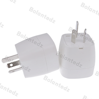 Adaptateur de voyage intégré pour l'Italie, la Suisse, le Brésil, standard européen, avec protection de sécurité, porte EU-16