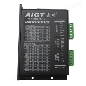 Router CNC originale AIGT 2 md860hs Driver 18v-80v Driver Microstep Driver motore passo-passo