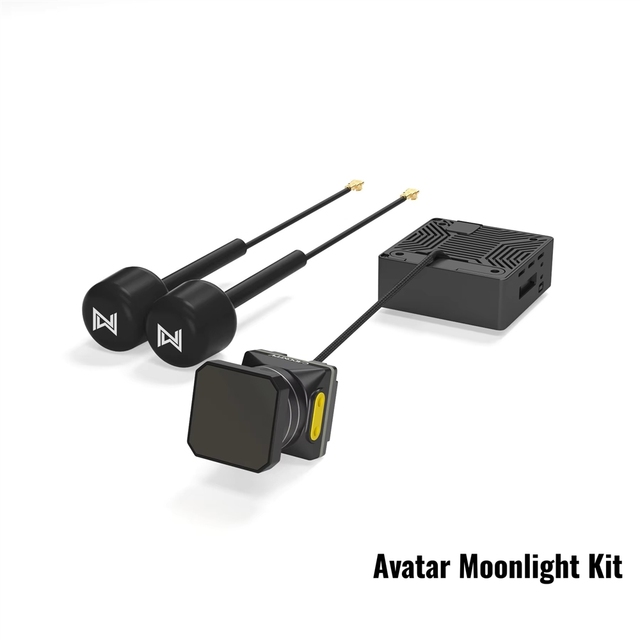 Caddx Walksnail Avatar Moonlight FPV Kit Starlight Sensor 4K 60FPS Wide 160 FOV Low Light HD Camera Racing Drones