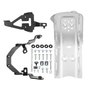 XXUN Plaque de protection inférieure large pour Triumph Speed 400 Scrambler 400 X XC 24 à 26 <span class=keywords><strong>Thruxton</strong></span> 400 Tracker 400 Accessoire de remplacement - Product Image 3