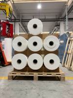 Papier crépon artisanal doux de marque Carte Dozio, fabriqué en Italie, couché d'un côté, conforme aux normes alimentaires, 70 g/m², pour emballage logistique