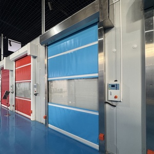 Rouleau de <span class=keywords><strong>rideau</strong></span> en PVC transparent <span class=keywords><strong>pour</strong></span> chambres froides, porte industrielle - Product Image 1