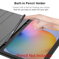 SAM P610 için kablosuz Samsung klavye Galaxy Tab S6 Lite ile durumda 10.4 ile kalemlik inç Tablet klavye durumda