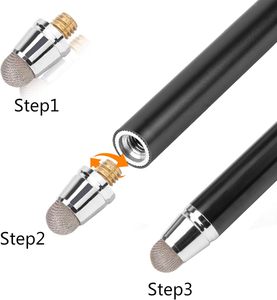 Stylet capacitif universel extra long pour tablette, écran tactile, stylet pour <span class=keywords><strong>Apple</strong></span> iPad Pro mini Air <span class=keywords><strong>iPhone</strong></span> - Product Image 5