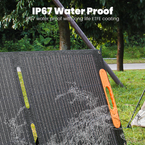 Panneau <span class=keywords><strong>solaire</strong></span> pliable léger 100W 90W ETFE pour toit de voiture, panneaux solaires pliables à bas prix 140W, sortie régulée DC5521 - Product Image 6