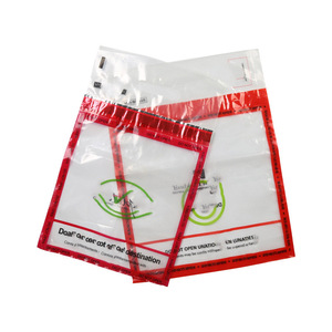 Borsa di fabbrica all'ingrosso Anti contraffazione vuoto di sicurezza ICAO LDPE trasparente a prova di manomissione borsa - Product Image 4
