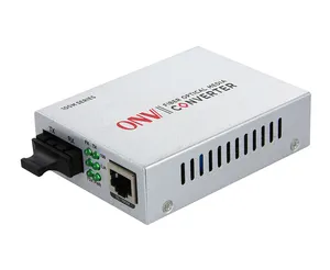 Onv Hot Bán 10/100M phương tiện truyền thông chuyển đổi Single Mode Duplex sợi phương tiện truyền thông chuyển đổi ONV0110-SCX-O