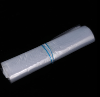 Sac en plastique PE transparent épaissi et pratique, étanche et anti-poussière, pour le stockage de farine et d'aliments, emballage express quotidien