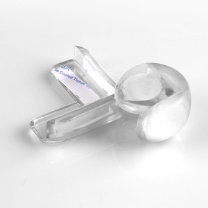 Protector de Esquinas en Forma de L Xinshengfa, Protector de Bordes Transparente a Prueba de Niños para Mesa de Vidrio - Product Image 1