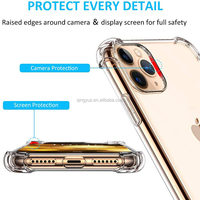 Nouveau 1.0mm Transparent Silicone Bumper Cover Clear Protective Antichoc Phone Case pour iPhone 16 Pro Max 16 Pro 16 Plus