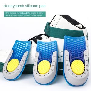 Gel Heightening Half Pad – Semelle intérieure pour hommes et femmes, douce, confortable, respirante, sportive, en nid d'abeille, élastique, anti-fatigue, bleu YNBG - Product Image 3