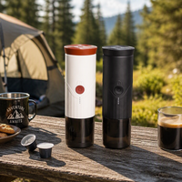 Machine à expresso automatique portable TK03, 20 bars de pression, alimentée par batterie USB, pour les voyages, le camping, la voiture, l'extérieur