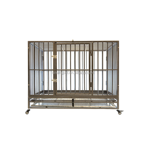 Puerta y Ventana Plegable de Hierro y Metal para Mascotas, <span class=keywords><strong>Apartamento</strong></span> para Animales Pequeños con Ruedas - Product Image 4