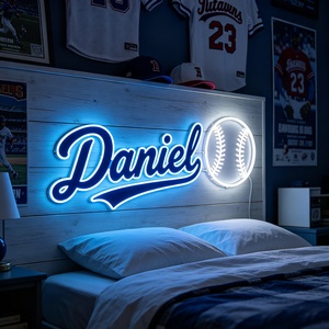 Insegna LED Personalizzata con Nome per Bambini, Luce d'Atmosfera Personalizzata, Insegna al Neon su Misura per Regalo di Compleanno, Decorazione da Parete per Camera da Letto - Product Image 2