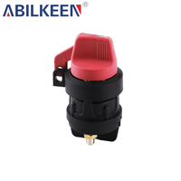Interrupteur d'isolement de batterie 12V 24V avec bouton rotatif, coupe-circuit principal pour camions, poids lourds et engins de construction