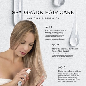 Suero reparador para el cabello ENZO de 100ML, aceite de queratina, vitamina <span class=keywords><strong>E</strong></span>, suero <span class=keywords><strong>Natural</strong></span> para el crecimiento del cabello profundamente nutritivo para cabello dañado - Product Image 4
