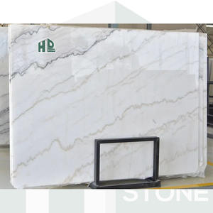 HDSTONE Bon marché Naturel Guangxi Blanc Carrara Calacatta Marbre Blanc Tapis <span class=keywords><strong>Dalle</strong></span> Carreaux et Marbres Sols - Product Image 1