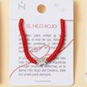 El Hilo Rojo, Juego de Pulseras de Cuerda Tejida a Mano con Dijes de Acero Inoxidable para Mujer, 12 Piezas, Joyería de Moda para Regalo - Product Image 5