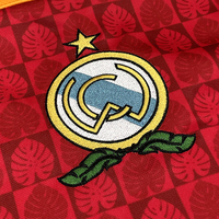 Camiseta de Portero de Fútbol Personalizada de Manga Corta, Diseño Sublimado, Retro, Talla Grande, Transpirable, Unisex