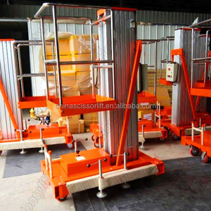 Ascenseur hydraulique d'échelles de travail aérien d'alliage d'aluminium de <span class=keywords><strong>m</strong></span>ât simple du CE 6 <span class=keywords><strong>M</strong></span> 8 <span class=keywords><strong>M</strong></span> <span class=keywords><strong>10</strong></span> <span class=keywords><strong>M</strong></span> avec le prix bon marché - Product Image 6