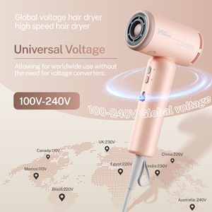 V60 Mini Hair Dryer 100-240V Global Voltage High Speed Ionic Compact Travel Hair Dryer - Product Image 2