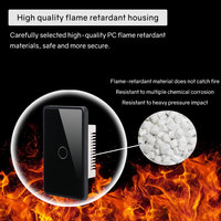 Tuya TYSH Smart Switch Google Home Compatible ZIGBEE WiFi Réseau Panneau de Verre PC Cadre Logement