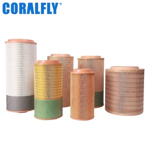 CORALFLY OEM/ODM Venta al por Mayor de Filtros de Aire para Excavadoras, Piezas de Repuesto para Motor, PA2521 P181028 AF979M 3I0782 3I0911 para Caterpillar - Product Image 5