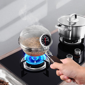 Outil de cuisine en acier inoxydable, filet de torréfaction de grains de <span class=keywords><strong>café</strong></span> avec manche en bois, nouveau design - Product Image 2