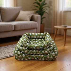 Set Letto per Animali Domestici in Tre Pezzi Imbottito in Cotone Modello YM1295 - Product Image 3